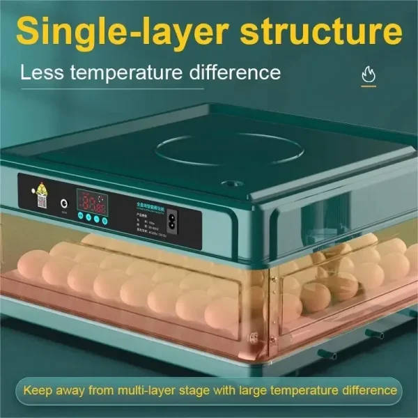 9/15 automatic eggs incubator with drawer type mini with automatic water ionic waterbed replenishment and temperature control | Professional Grade | Bulk Available - Image 5