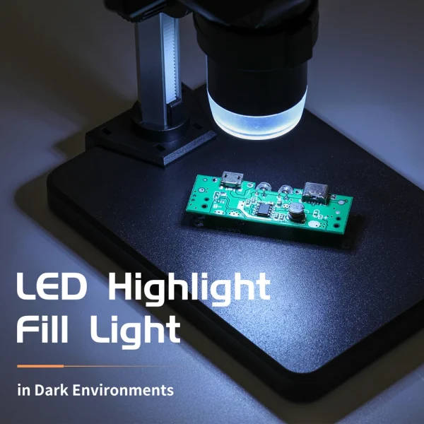 Microscope With Led Screen Digital Microscope: Digital Led | 10MP | 1000X Magnification
