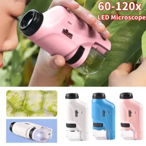 Handheld Microscope 60X-120X