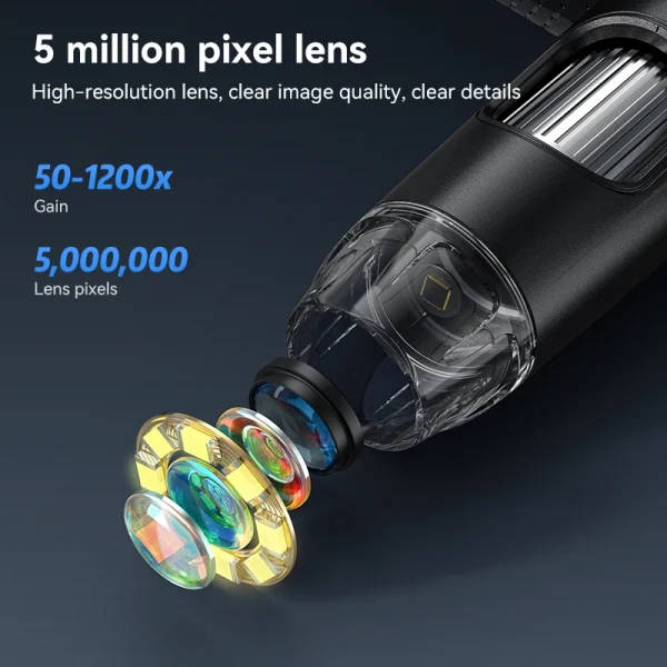 Microscope Camera 5mp Digital Microscope: Soldering Microscope | 5mp Usb Microscope Camera
