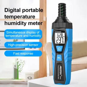 Temperature Humidity Meter Sensor Hygrometer Digital -~° Indoor Ambient LCD Fahrenheit Wet Bulb Temperature Monitor | Professional Grade | Bulk Available