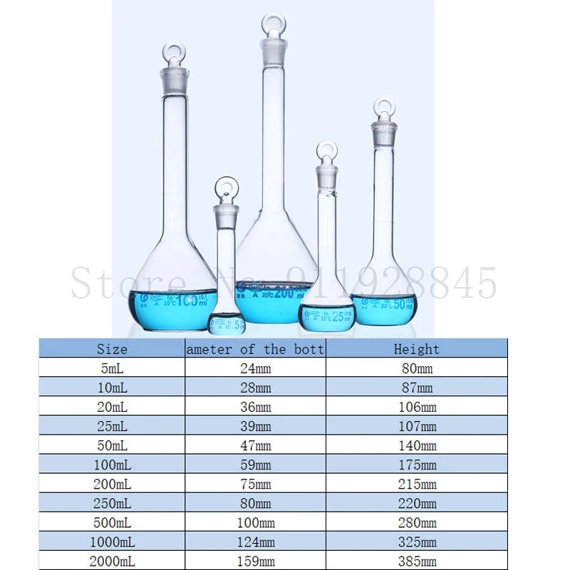 Clear Lab Measuring Volumetric Flask Set High-quality glass volumetric flasks for precise measurements. Ideal for laboratory use. Clear Lab Measuring Volumetric Flask High-quality glass volumetric flasks for precise measurements. Ideal for laboratory use. Clear Lab Measuring Volumetric Flask Set - Image 2