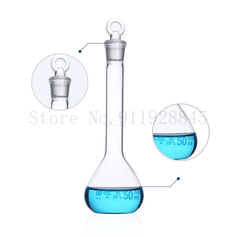 Clear Lab Measuring Volumetric Flask Set High-quality glass volumetric flasks for precise measurements. Ideal for laboratory use. Clear Lab Measuring Volumetric Flask High-quality glass volumetric flasks for precise measurements. Ideal for laboratory use. Clear Lab Measuring Volumetric Flask Set - Image 3
