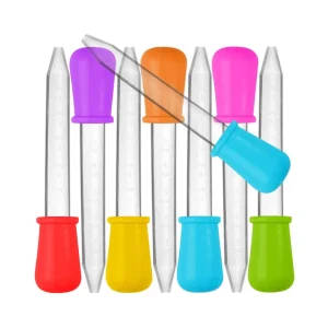 5ml Silicone Pipette Dropper for Medicine and Lab
