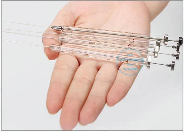 Lab Microliter Syringes 0.5ul-1000ul Chromatographic Microinjector - Image 5