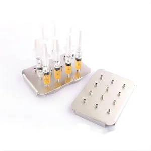 Autoclavable Stainless Steel Syringe Tray