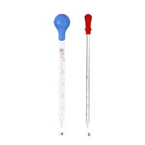 Calibrated 2ml Glass Pipette With Rubber Head