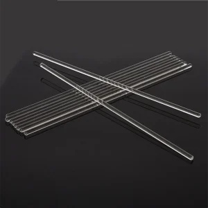 Borosilicate Glass Stirring Rods for Chemistry Lab