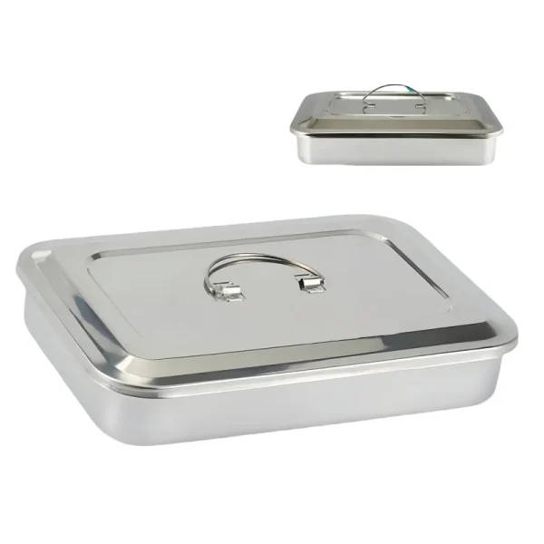 Stainless Steel Dental Instrument Sterilisation Box: Dental Autoclave ...