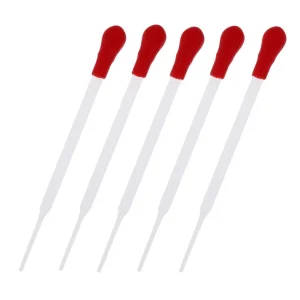 Clear Glass Pipette Dropper for Lab Liquids