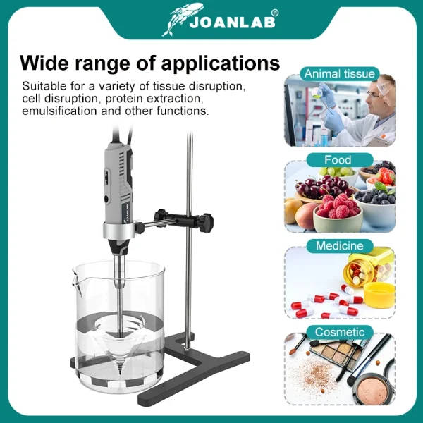 JOANLAB High Speed Homogenizer Mixer 5000~35000rpm - Image 4