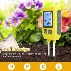High Accuracy 4 in 1 Soil Tester NPK Sensor