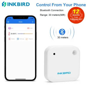 INKBIRD Thermometer Hygrometer Sensor Bluetooth