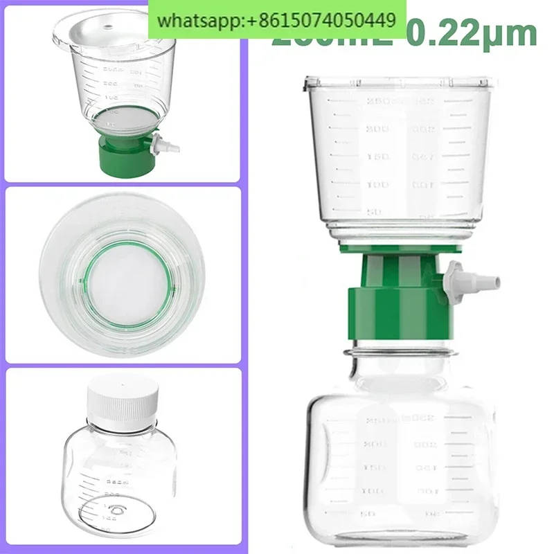 Disposable Vacuum Filtration System for Laboratory Use High-quality disposable vacuum filtration system available in multiple capacities and membrane types, ideal for laboratory use. vacuum filtration system High-quality disposable vacuum filtration system available in multiple capacities and membrane types, ideal for laboratory use. Disposable Vacuum Filtration System for Laboratory Use