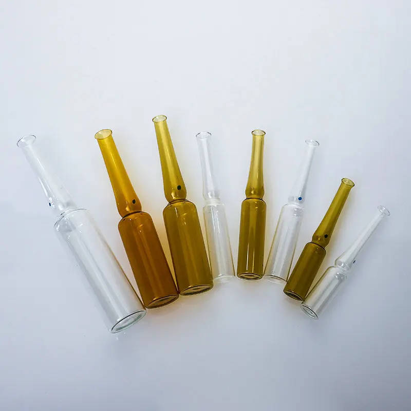 Clear/Brown Glass Ampoule Bottle for Liquid Medicine Premium glass ampoule bottles in various sizes for secure storage of liquid medicines and chemicals. glass ampoule bottle for liquid medicine Premium glass ampoule bottles in various sizes for secure storage of liquid medicines and chemicals. Clear/Brown Glass Ampoule Bottle for Liquid Medicine