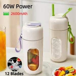 Centrifugal Juicer Portable USB Wireless 12-Blade