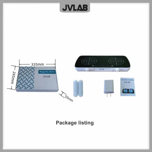 Ultra-flat Compact Magnetic Stirrer 2 Position Laboratory Mixer - Image 6