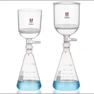 Multi-well Glass Buchner Filter Funnel Lab Device