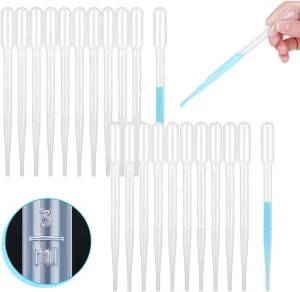 Disposable Plastic Transfer Pipettes for Essential Oils and Science