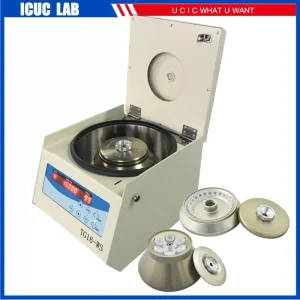 High Speed Laboratory Tabletop Centrifuge 6x50ml Angle Rotor