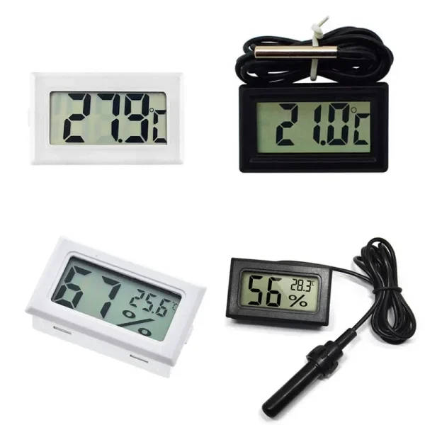 Mini LCD Digital Thermometer Hygrometer Sensor: Digital Thermometer ...