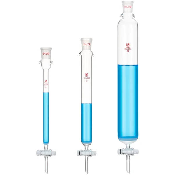 Column Lab Chem Caliber 24 Chromatography Column: Glass Column | Lab Column | Column ...