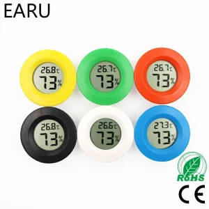 LCD Digital Thermometer Hygrometer Fridge Freezer Tester