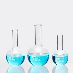 Lab Glass Flat Bottom Long Neck Flask