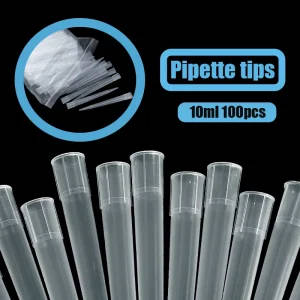 10ml Disposable Pipette Tips for Laboratory Use
