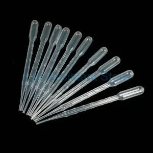 Plastic Pasteur Pipette Disposable Dropper for School Experiment