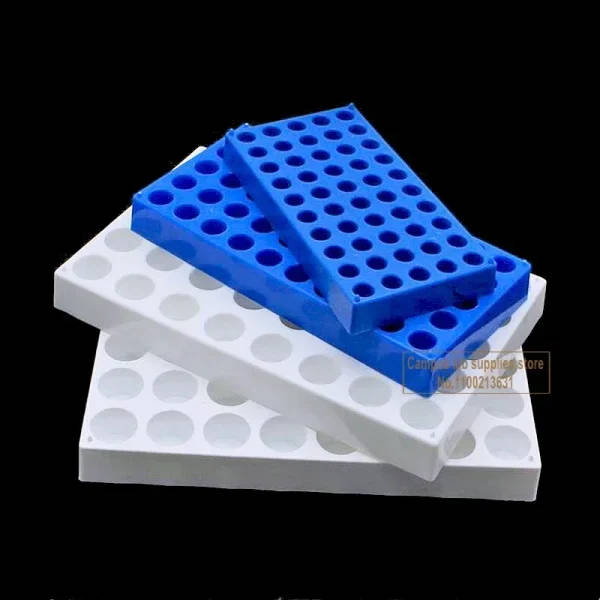 Plastic Sample Bottle Rack | Lab Tools Holder | 2ml To 60ml Storage