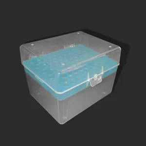 1ml Plastic Pipette Tips Box with 100 Slots