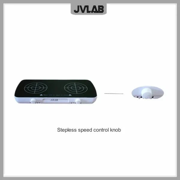 Ultra-flat Compact Magnetic Stirrer 2 Position Laboratory Mixer - Image 5