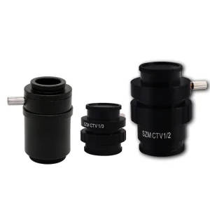 C-Mount Lens Adapter for Trinocular Stereo Microscope