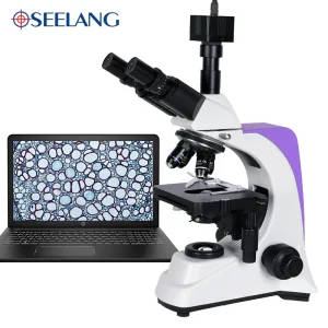 Biological Lab Microscope Trinocular Digital