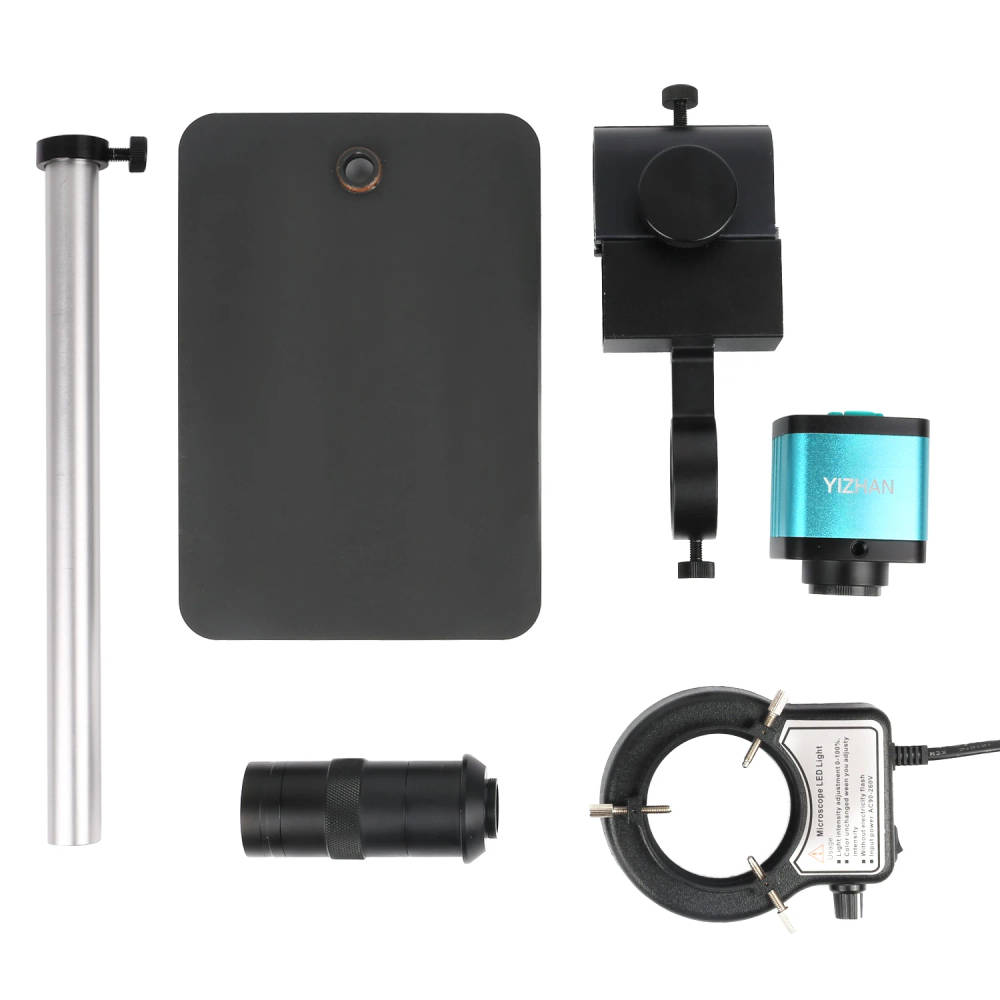 4K 48MP HDMI USB 60FPS Monocular Microscope Set with Digital Camera Lens Experience the ultimate in clarity with our 4K 48MP HDMI USB 60FPS Monocular Video Microscope Set. Ideal for phone repair, soldering, and professional microscopy needs, this set offers unparalleled precision and versatility. process aluminum alloy shell Experience the ultimate in clarity with our 4K 48MP HDMI USB 60FPS Monocular Video Microscope Set. Ideal for phone repair, soldering, and professional microscopy needs, this set offers unparalleled precision and versatility. 4K 48MP HDMI USB 60FPS Monocular Microscope Set with Digital Camera Lens - Image 6