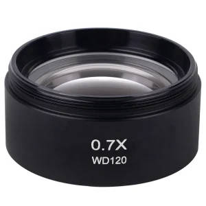 0.7X Auxiliary Objective Lens for Stereo Microscopes