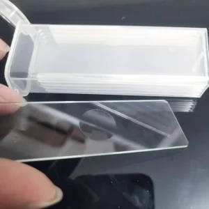Microscope Slides Concave Reusable Premium for Liquid Specimens 5 PCS