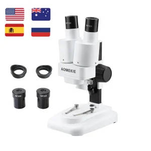 Binocular Stereo Microscope 20X/40X LED HD