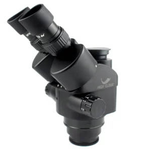 7X-45X Trinocular Stereo Microscope With LED Ring Light