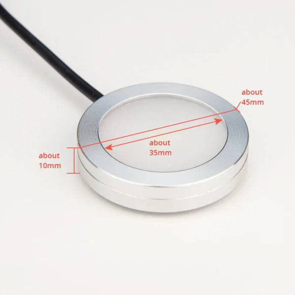 Microscope Light Button Adjustable LED Microscope Light | USB Bottom Lamp For Biological ...