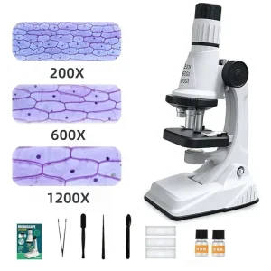Trinocular Microscope Kit 200X-1200X