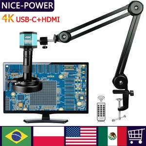 Ultra 4K 48MP Electronic Microscope top view