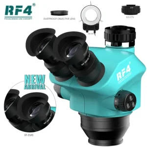 RF4 D Three-Eye Stereo Microscope