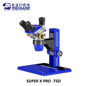 Trinocular Stereo Microscope Mechanic Space X Pro 6.5X-52X