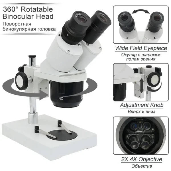 Microscope Factory Stereo Industrial Stereo Microscope: Stereo Microscope | High Definition