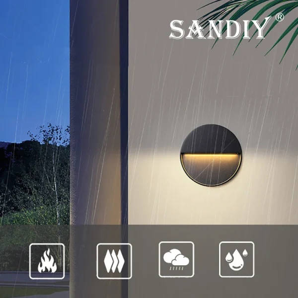 Waterproof Outdoor LED Wall Lamp - Image 4