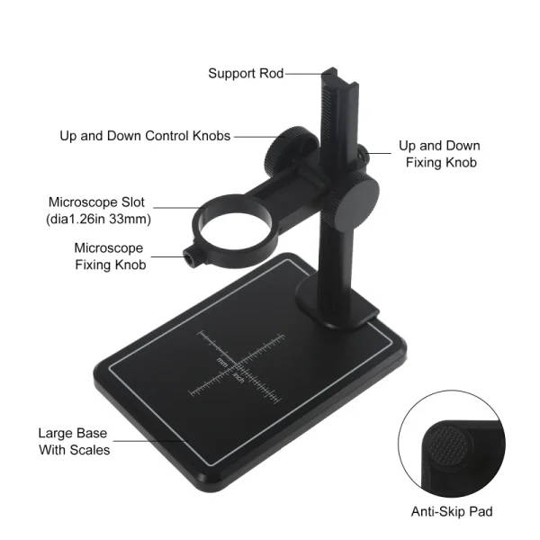 Moveable Base For Microscope Microscope Stand: Usb Microscope | Adjustable Lab Stand | Base And Stand