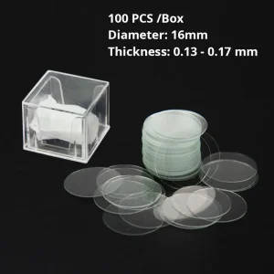 Microscope Cover Slips 16mm Glass