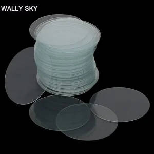 Microscope Glass Slides CG101 Round Coverslip